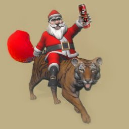 1 santa_claus_riding_a_tiger.jpg