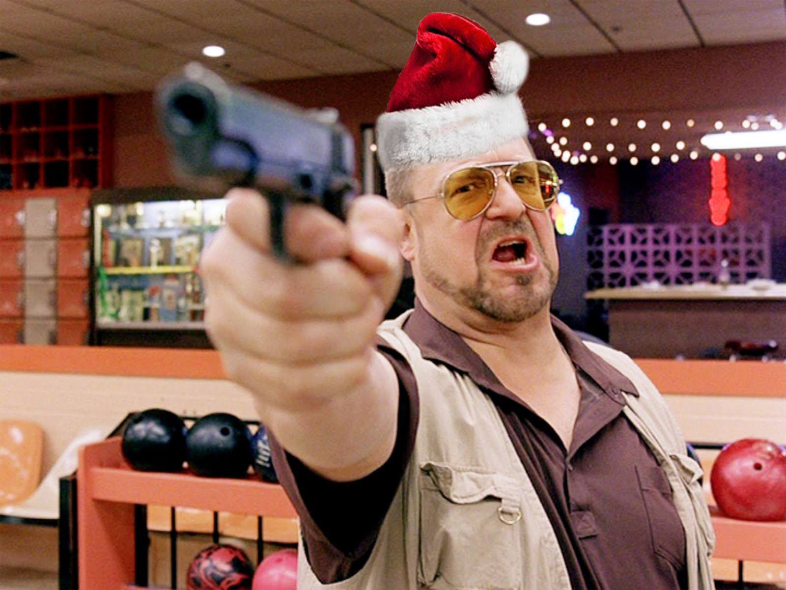 a BigLebowski_gun and Santa Hat.jpg