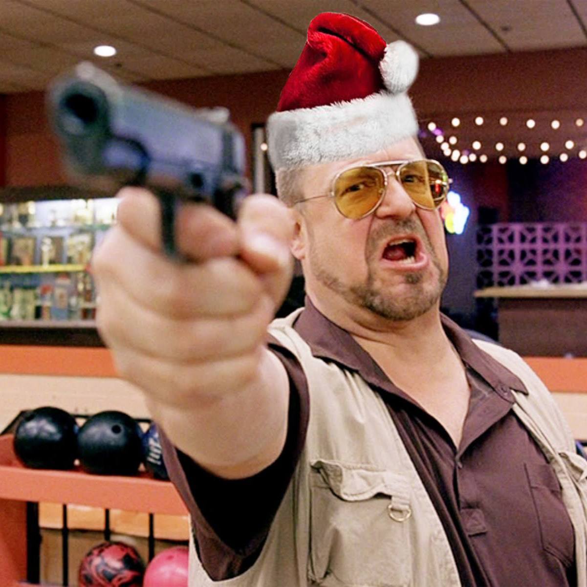 a BigLebowski_gun and Santa Hat Square.jpg