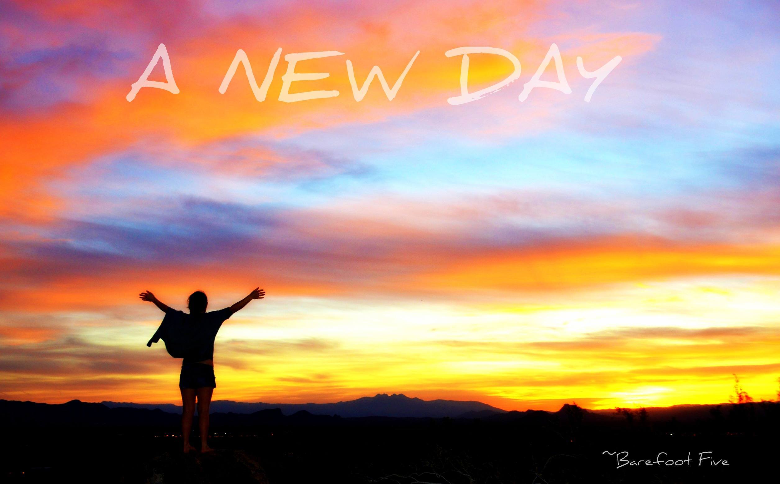 New lives. New Day. New Day картинки. Happy New Day картинки. Надпись New Day.