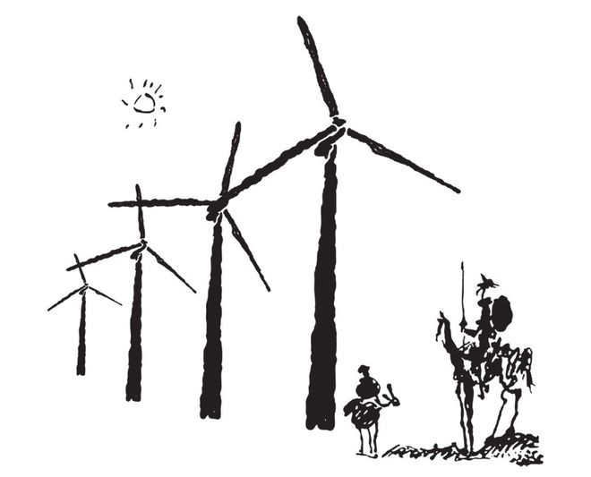 Quixote - Modern Windmills - Picasso.jpg