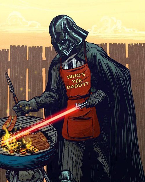 Vader Barbequing.jpg