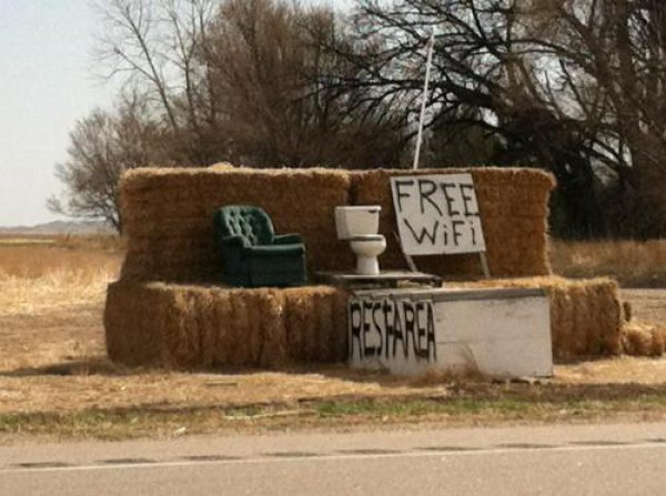 f05ecbae5926b0d9ea7369a95d0ed755-rest-area-just-hay-bales-and-toilet.jpg